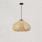 Ritta Braided Rattan Pendant Light - image 16