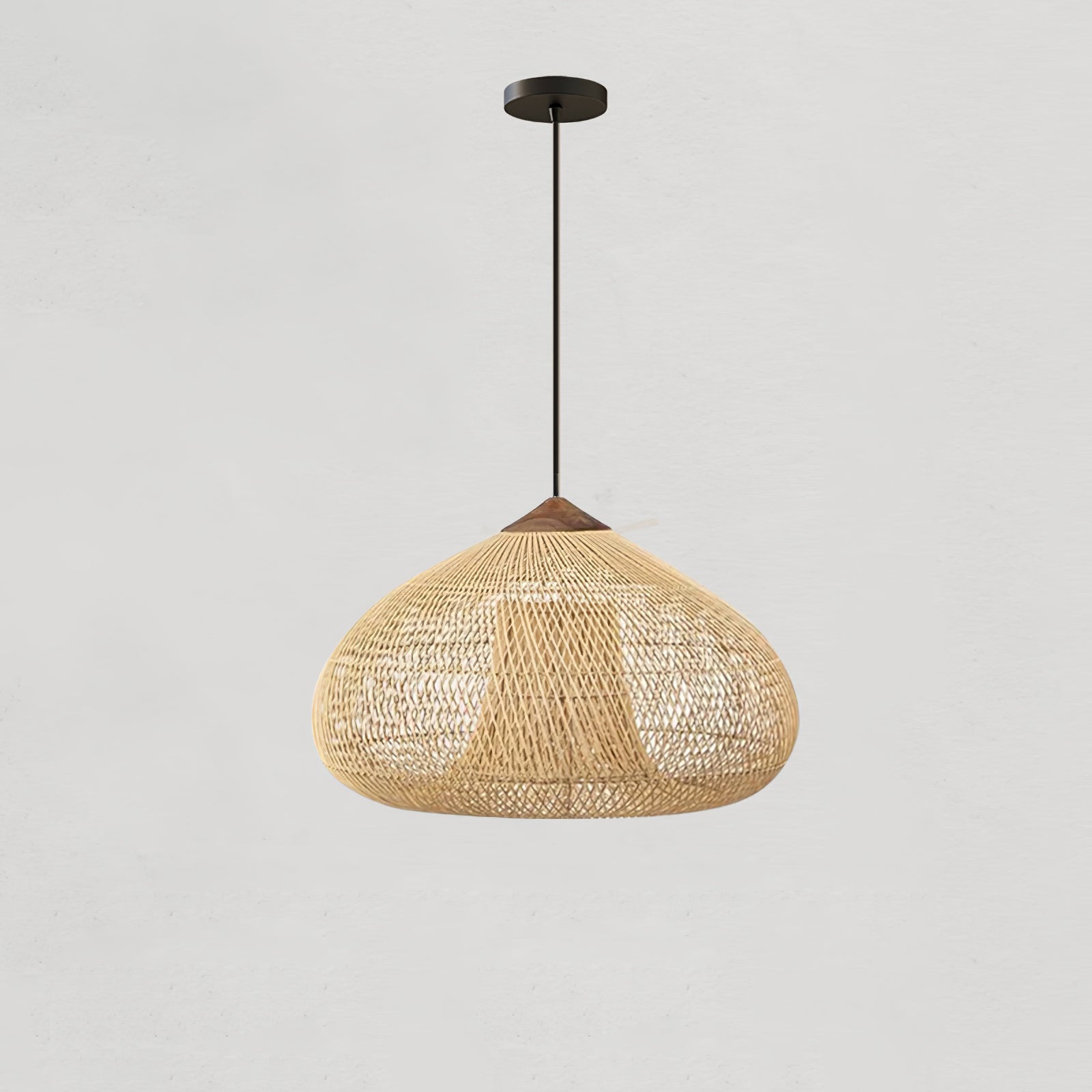 Ritta Braided Rattan Pendant Light - image 16