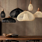 Ritta Braided Rattan Pendant Light - image 18