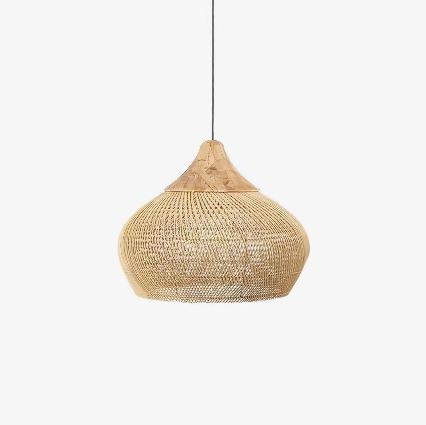 Ritta Braided Rattan Pendant Light - image 90