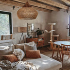Ritta Braided Rattan Pendant Light - image 12