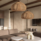 Ritta Braided Rattan Pendant Light - image 8