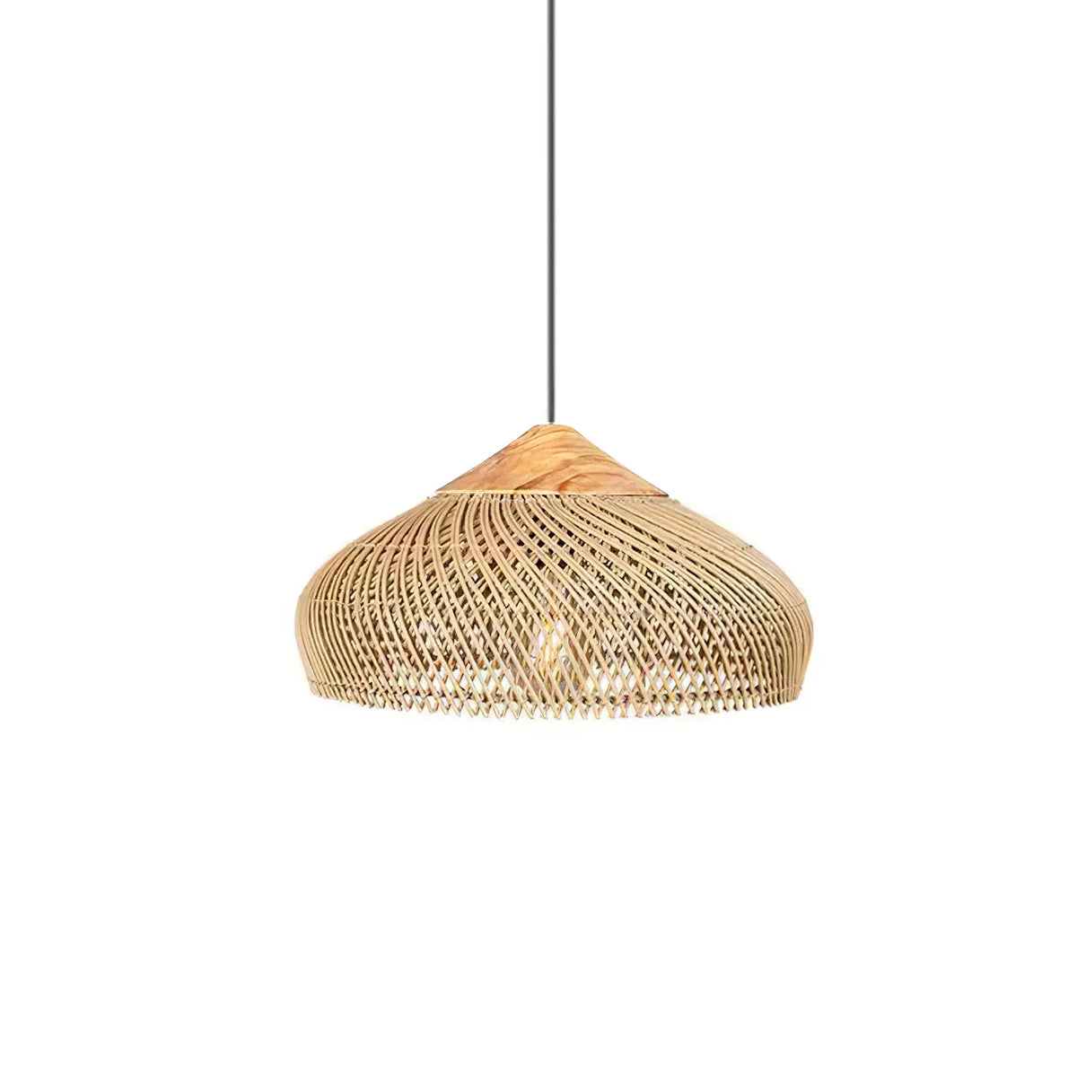 Ritta Braided Rattan Pendant Light - image 86