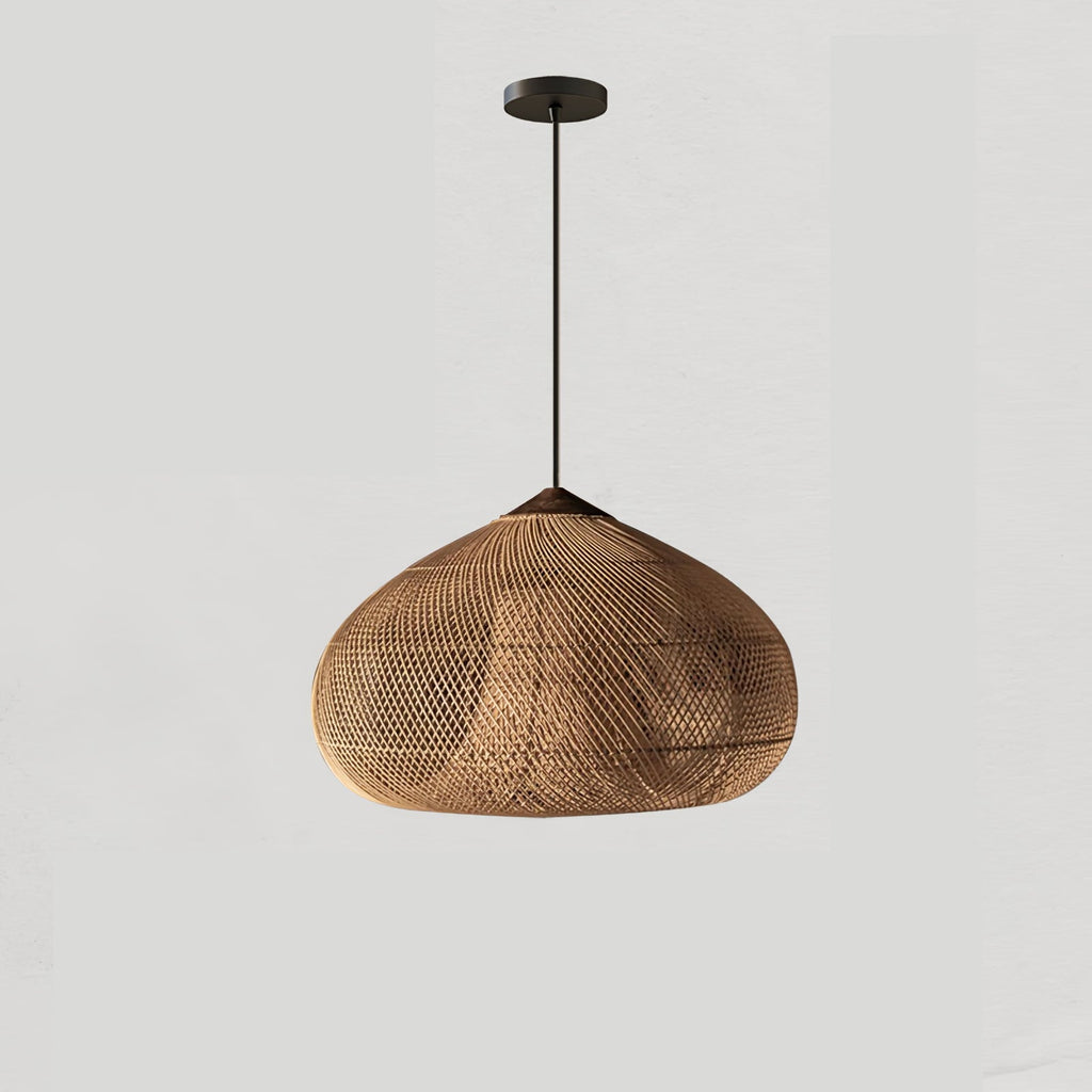 Ritta Braided Rattan Pendant Light - image 36