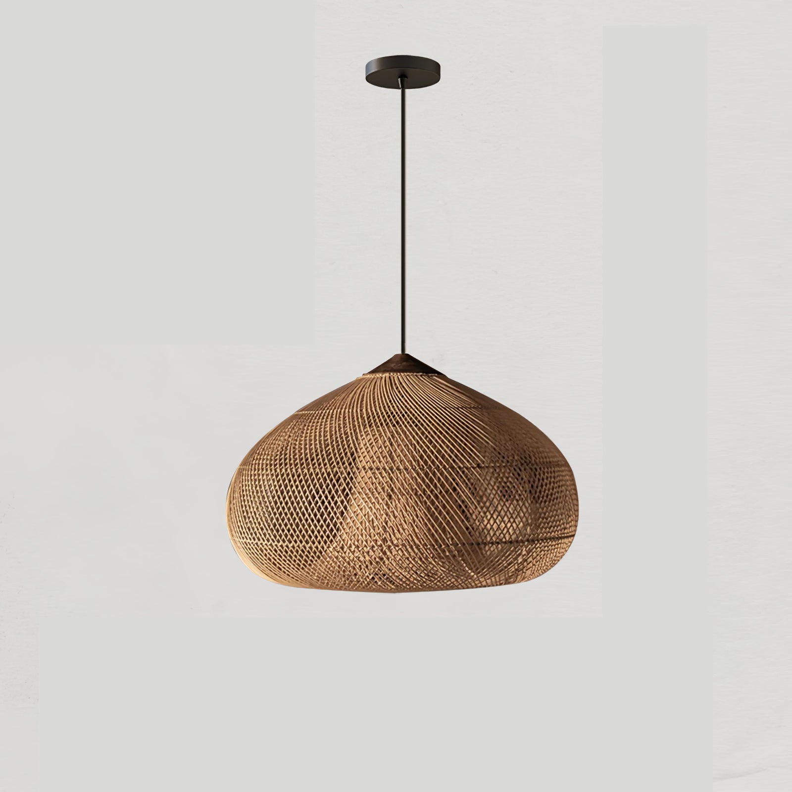 Ritta Braided Rattan Pendant Light - image 36