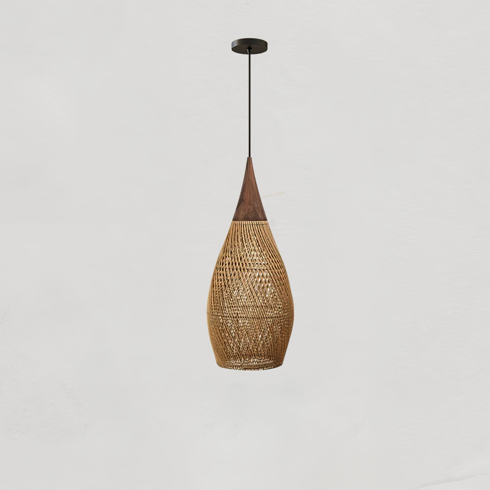 Ritta Braided Rattan Pendant Light - image 38