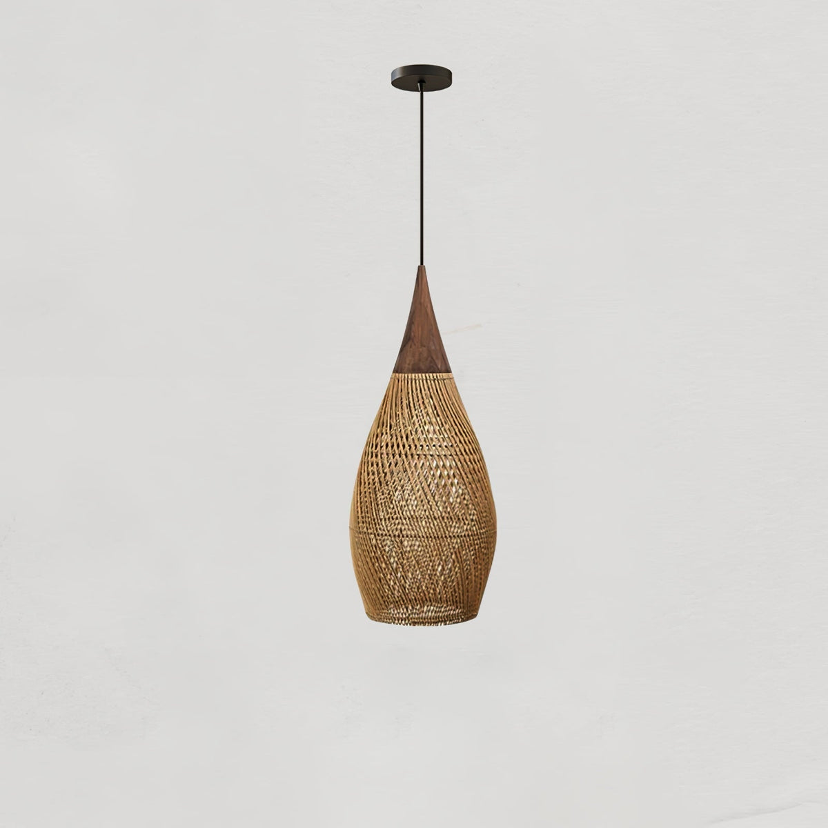 Ritta Braided Rattan Pendant Light - image 77