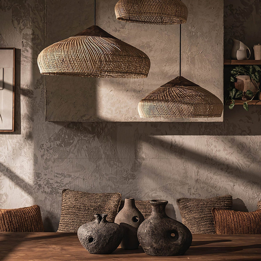 Ritta Braided Rattan Pendant Light - image 41