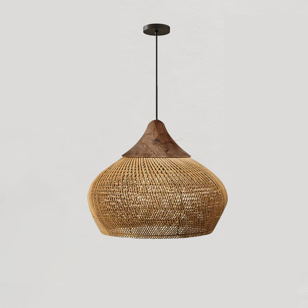 Ritta Braided Rattan Pendant Light - image 50