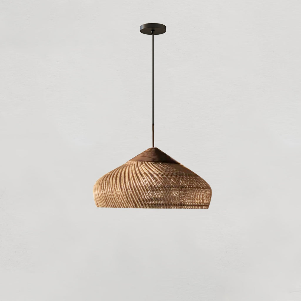 Ritta Braided Rattan Pendant Light - image 15