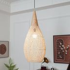 Ritta Braided Rattan Pendant Light - image 5