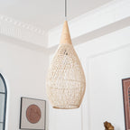 Ritta Braided Rattan Pendant Light - image 4