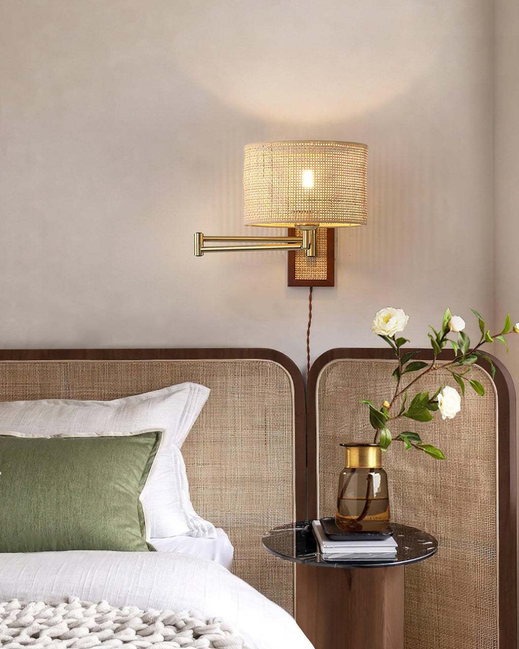 Rivaro Swing Arm Wall Lamp