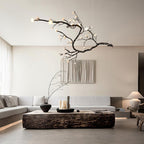 Aurora Chandelier Branch Floral Organic