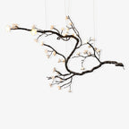 Aurora Chandelier Branch Floral Organic