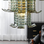 Aether Postmodern Luxury Glass Chandelier