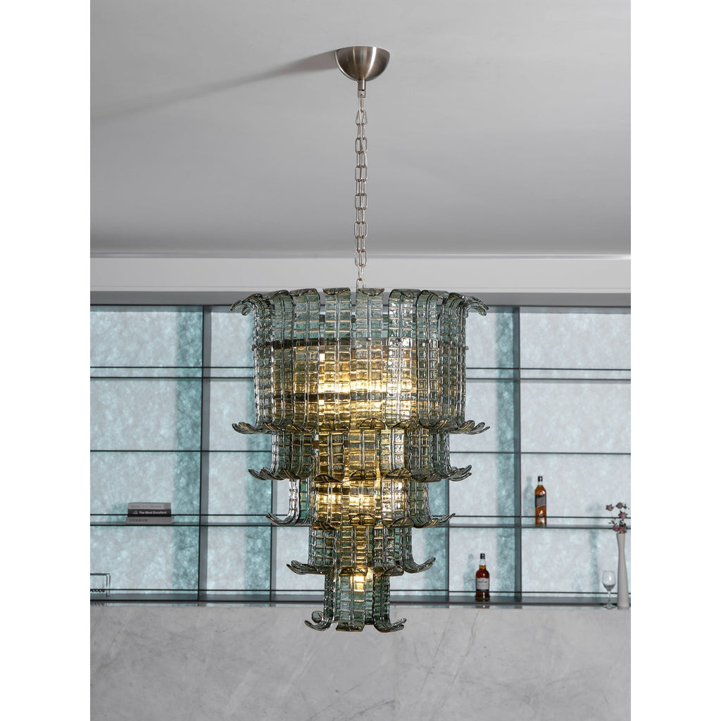 Aether Postmodern Luxury Glass Chandelier