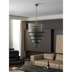 Aether Postmodern Luxury Glass Chandelier