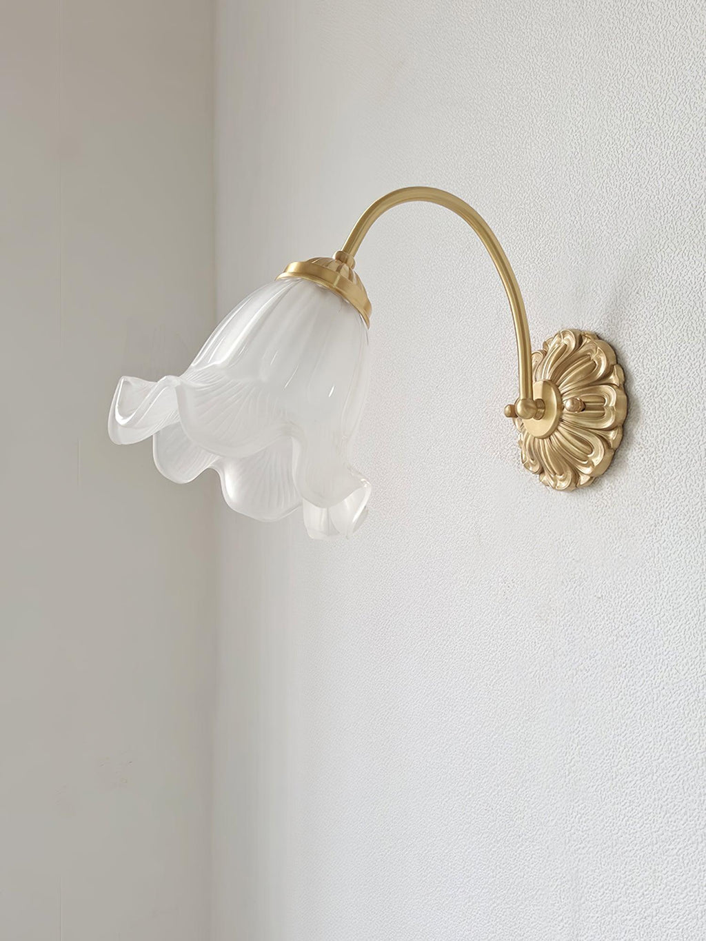 Florer Vintage Glass Sconce