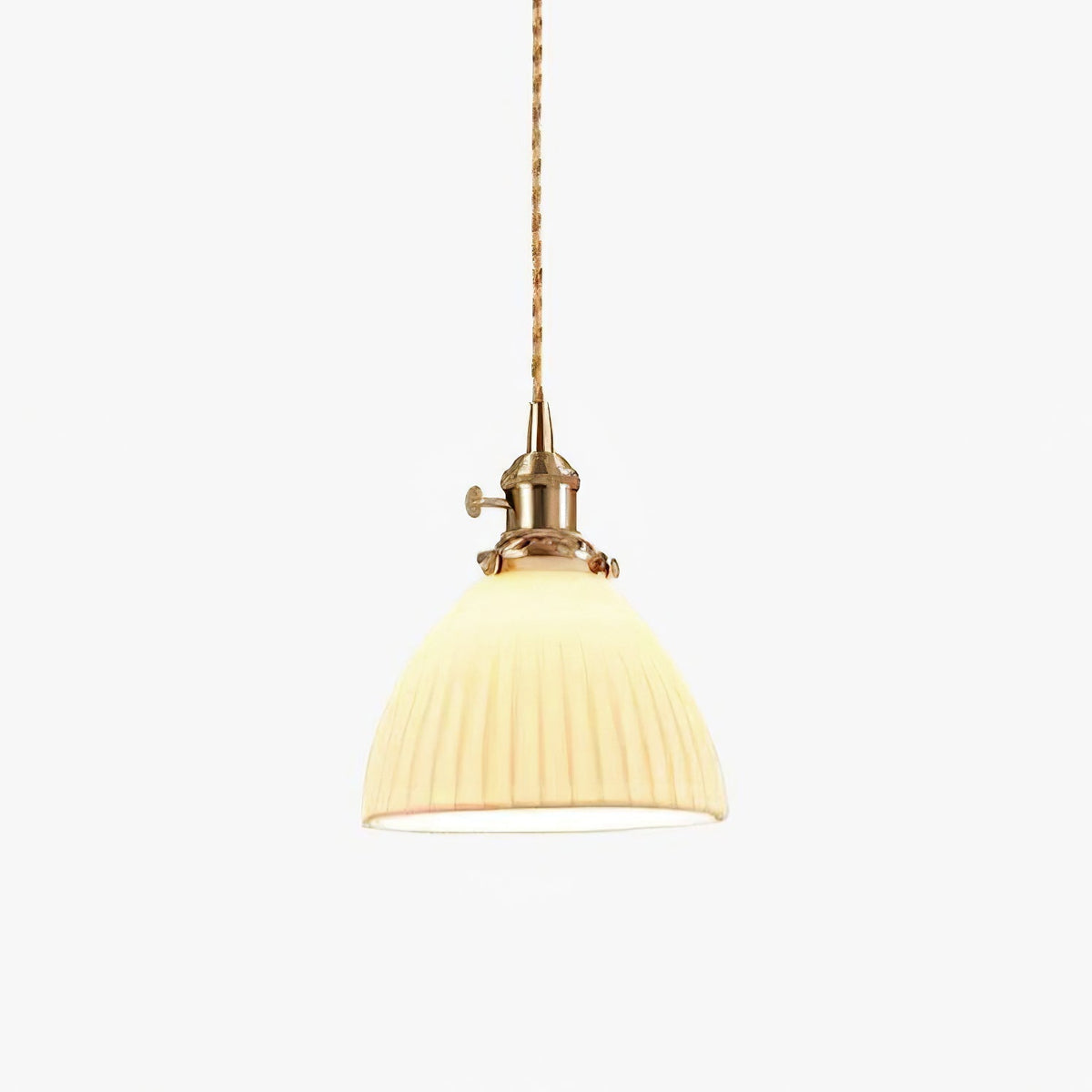 Ornoryra Vintage Glass Pendant Light