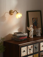 Drifte Brass Floral Luxury Wall Lamp