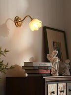 Drifte Brass Floral Luxury Wall Lamp