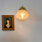 Drifte Brass Floral Luxury Wall Lamp