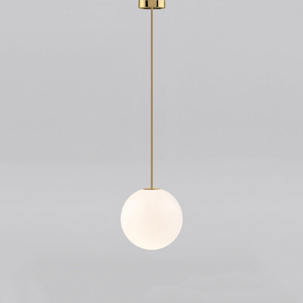 Lustra Pendant Lamp Brass Architectural Collection