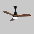 Kaelen Modern Wood Ceiling Fan Light
