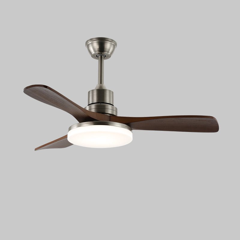 Kaelen Modern Wood Ceiling Fan Light