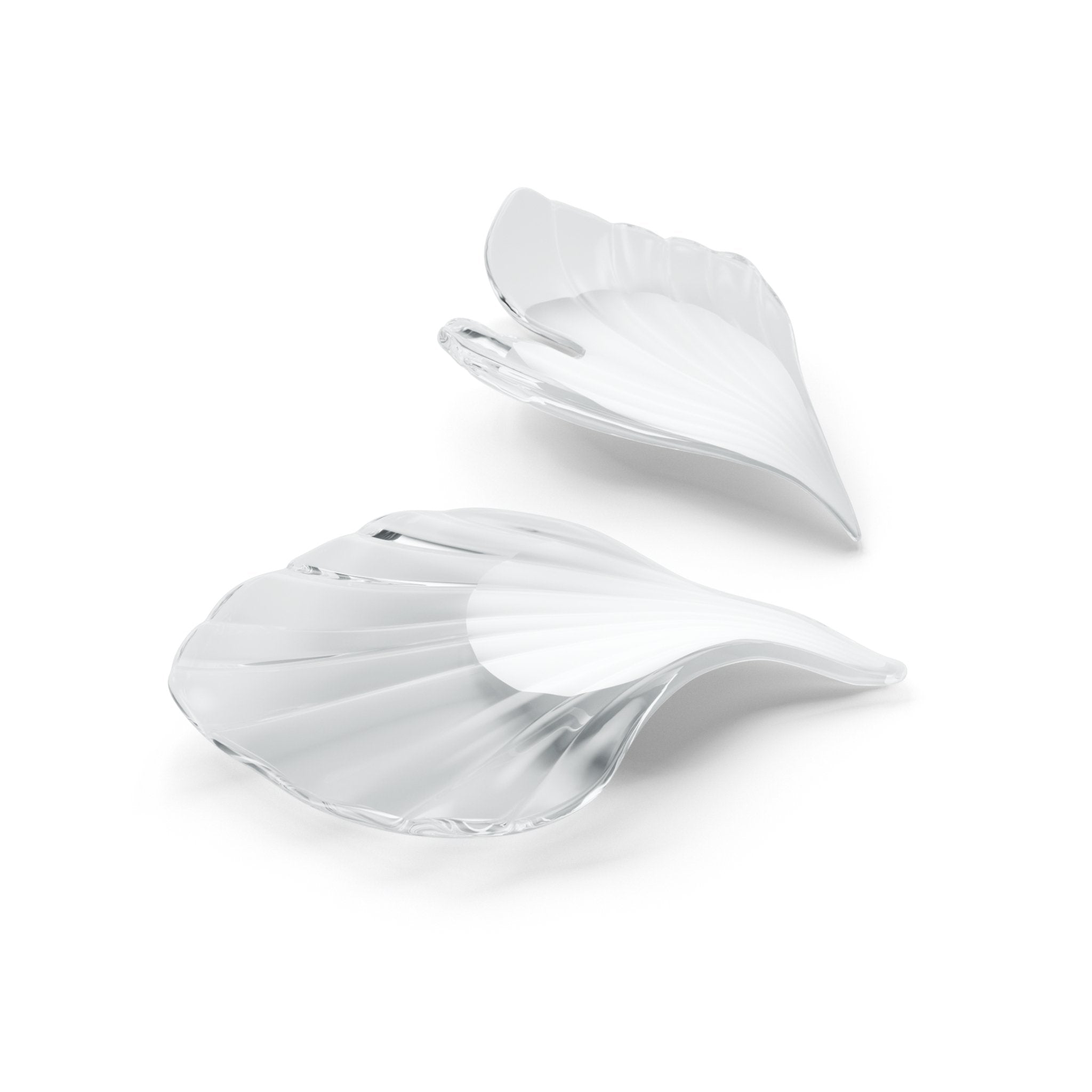 Asorus Artistic Leaf-Shape Glass Chandelier Staircase