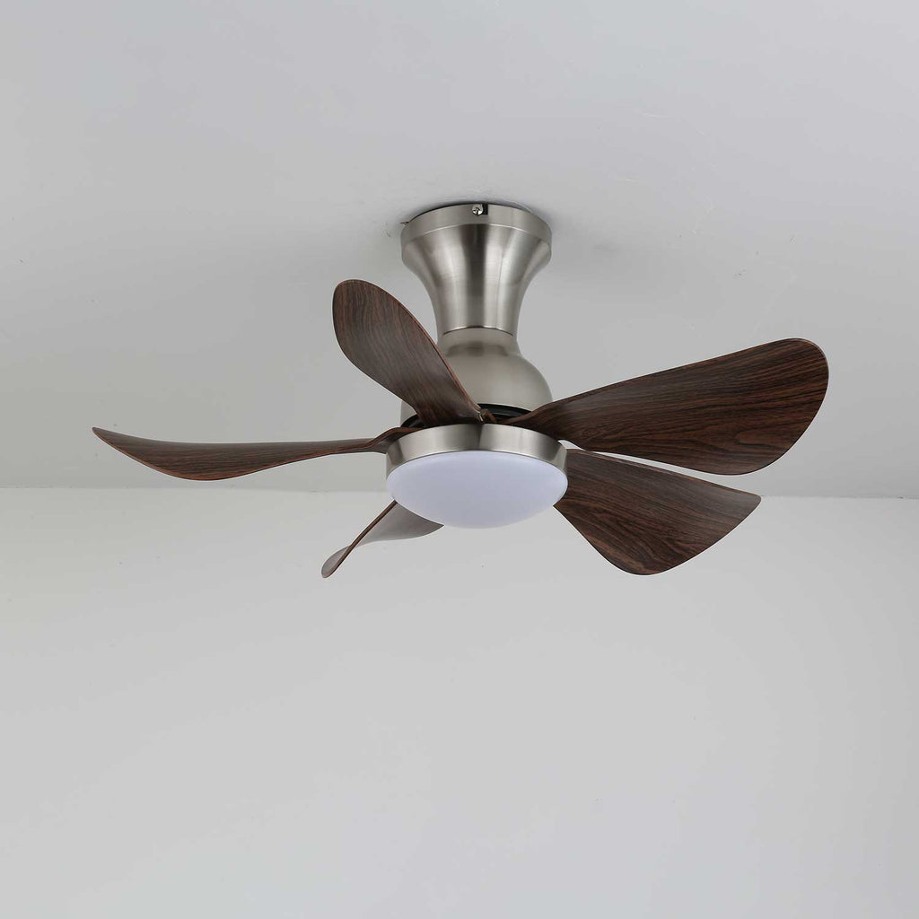 Novaro Modern Wood Ceiling Fan Light