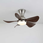 Novaro Modern Wood Ceiling Fan Light