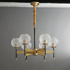 Glint Modern Brass Chandelier