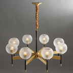 Glint Modern Brass Chandelier