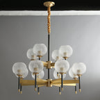 Glint Modern Brass Chandelier