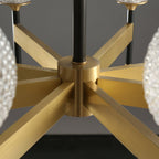 Glint Modern Brass Chandelier