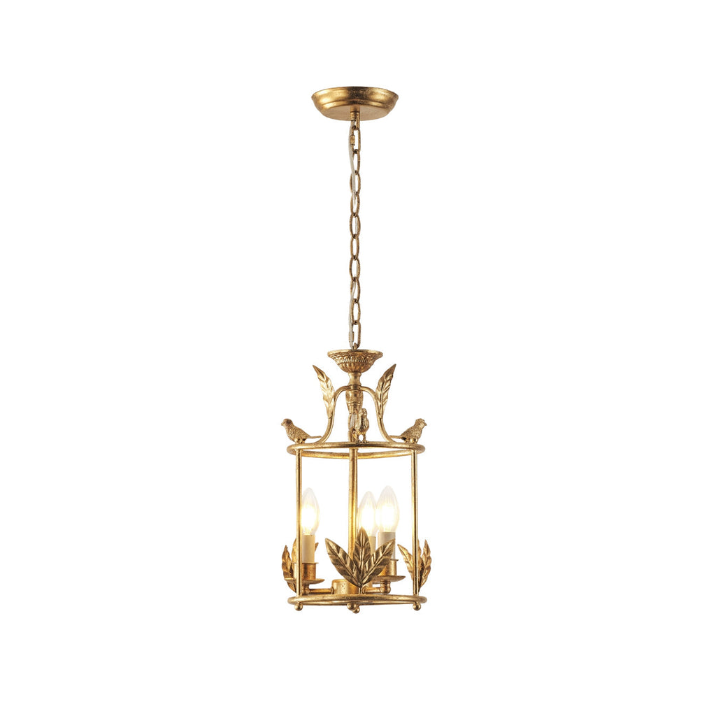 Silva Baroque Style Metal Lantern Pendant Light - image 2