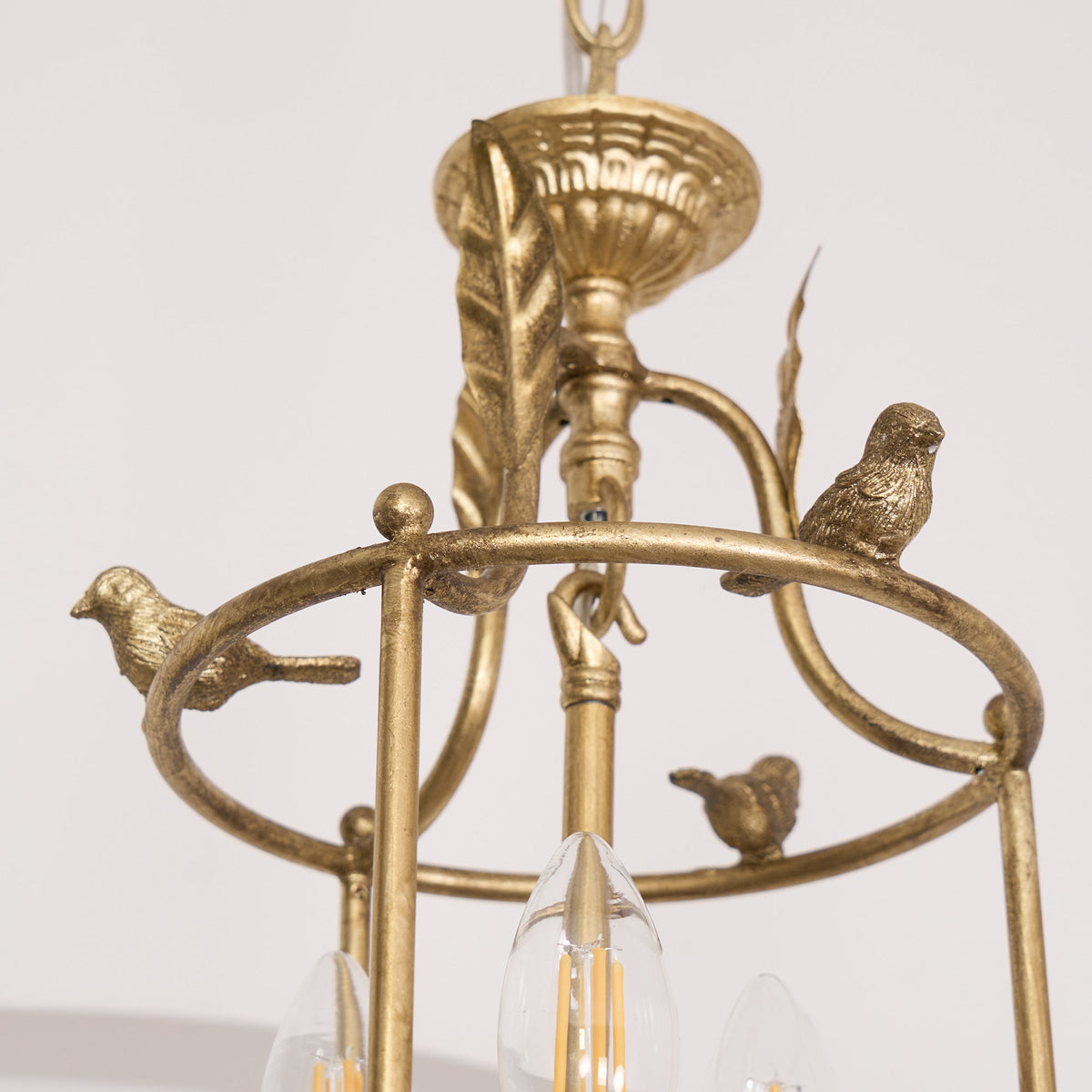 Silva Baroque Style Metal Lantern Pendant Light - image 14