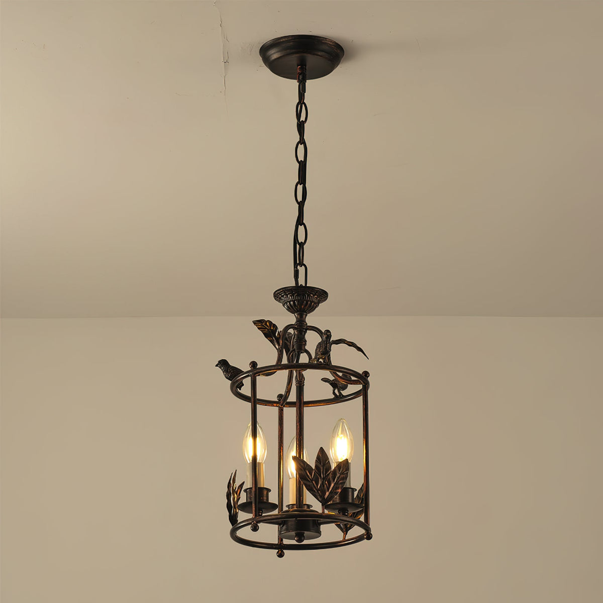 Silva Baroque Style Metal Lantern Pendant Light - image 22