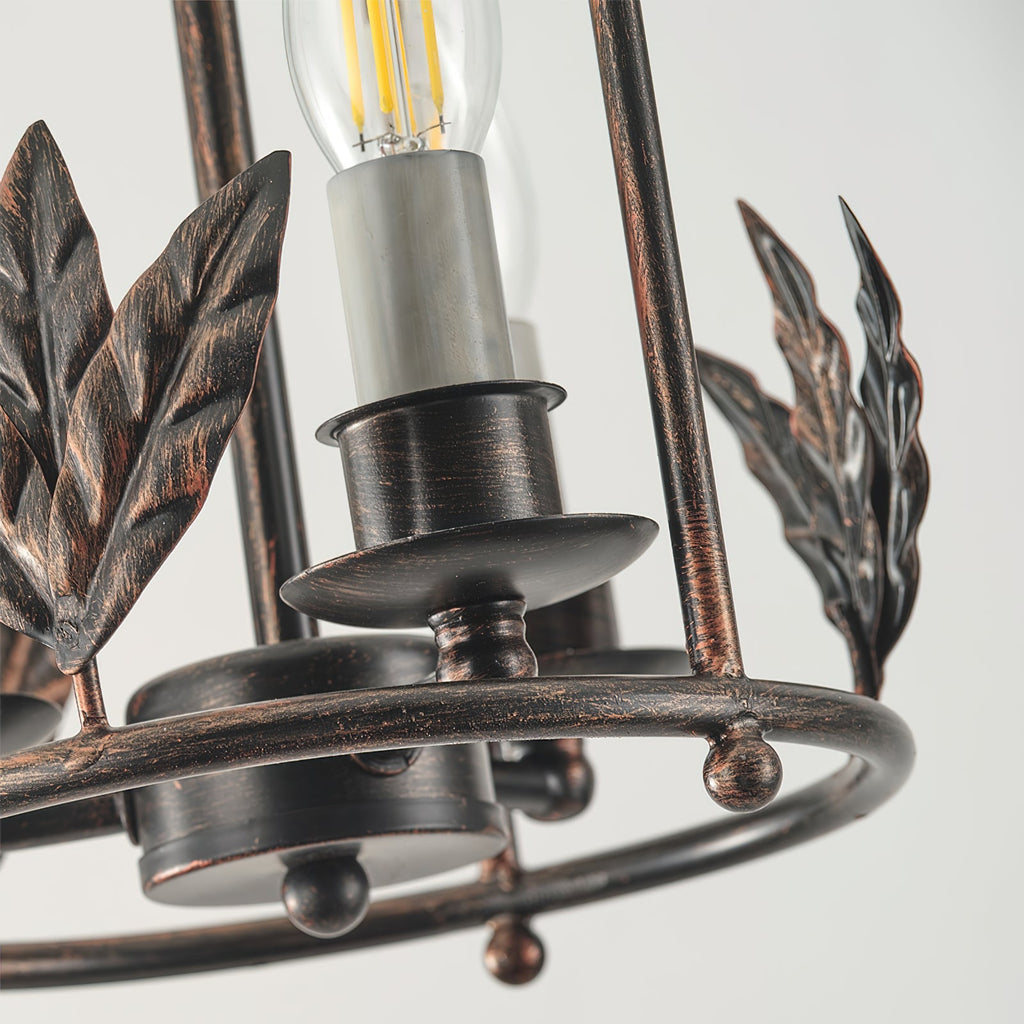 Silva Baroque Style Metal Lantern Pendant Light - image 25