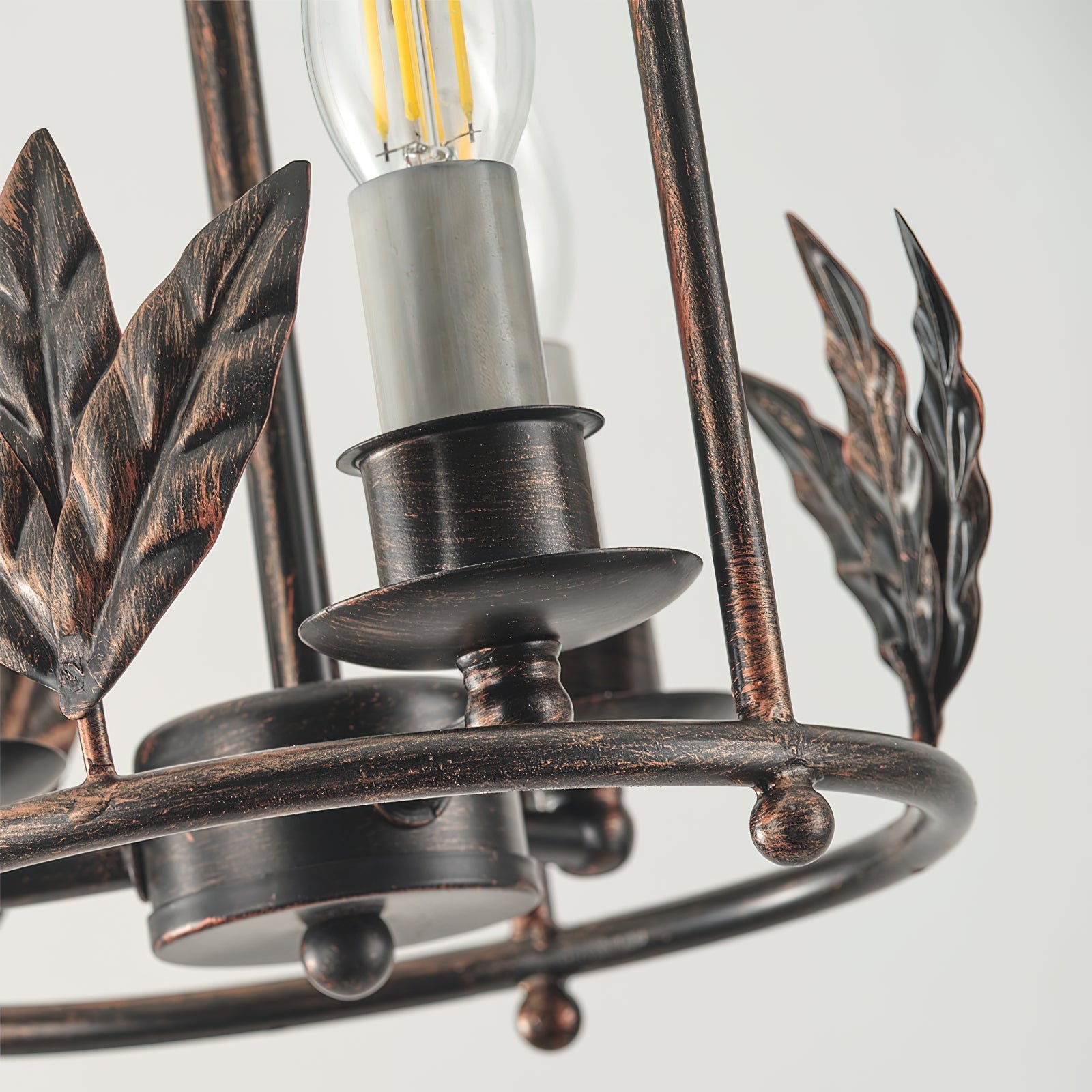 Silva Baroque Style Metal Lantern Pendant Light - image 25