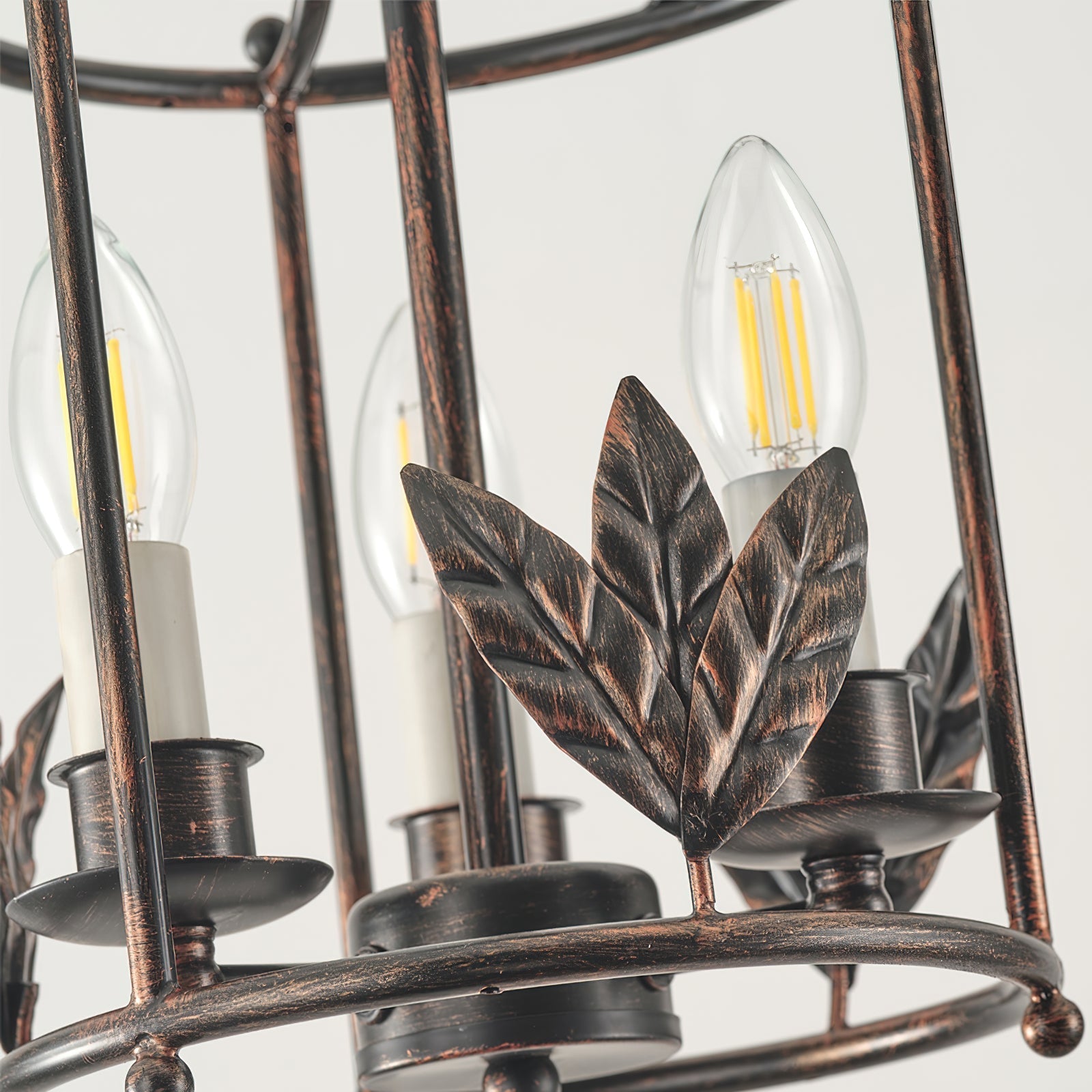 Silva Baroque Style Metal Lantern Pendant Light - image 26