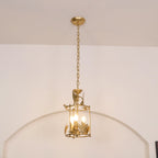 Silva Baroque Style Metal Lantern Pendant Light - image 6