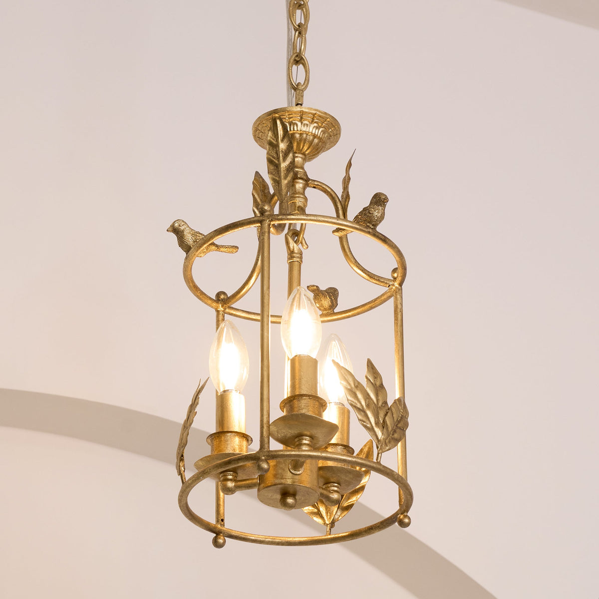 Silva Baroque Style Metal Lantern Pendant Light - image 9