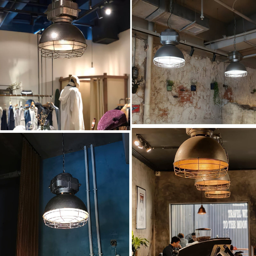 Astra Vintage Industrial Brilliant Pendant Light