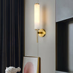 Kristy Art Deco  Alabaster  Wall Lamp