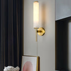 Kristy Art Deco  Alabaster  Wall Lamp