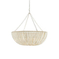 Colora Postmodern Luxury Beaded Wood Chandelier
