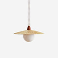 Briuna Pendant Lamp Raffia Organic Minimalist